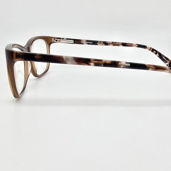 Altair Genesis G5018 210 Brown Tortoise Cat Eye Eyeglasses Frame w/ Flexhinge - Picture 4 of 16